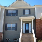 front of townhome